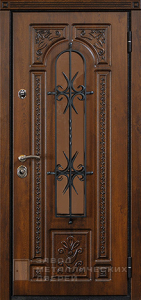 Фото «Дверь с ковкой №7» в Аперелевке