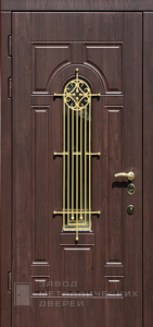 Фото «Дверь с ковкой №6»  в Аперелевке