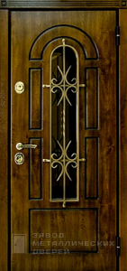 Фото «Дверь с ковкой №12» в Аперелевке