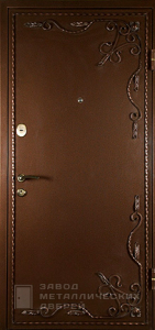 Фото «Дверь с ковкой №3» в Аперелевке